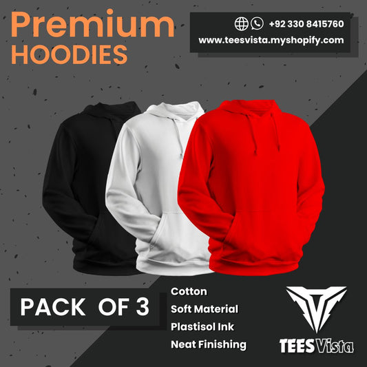 Pack of 3 Hoodie