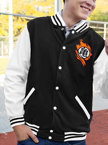 Goku Print Jacket